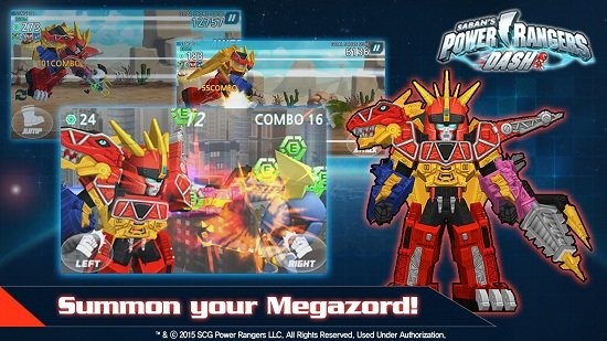 power rangers dash亞洲版(超級(jí)戰(zhàn)隊(duì)手游) v1.6.4 免費(fèi)版 0