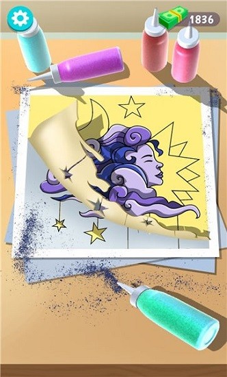 沙子畫畫3d游戲下載