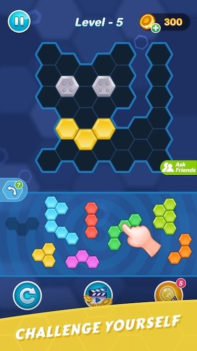 六邊形拼圖大師(Hexa Guru) v0.9.0 安卓版 0