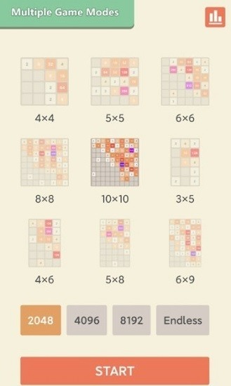 2048無(wú)盡版 v1.1 安卓版 2