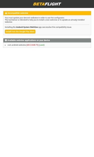 betaflight configurator(bf調(diào)參軟件手機(jī)版) v10.7.0 安卓版 1