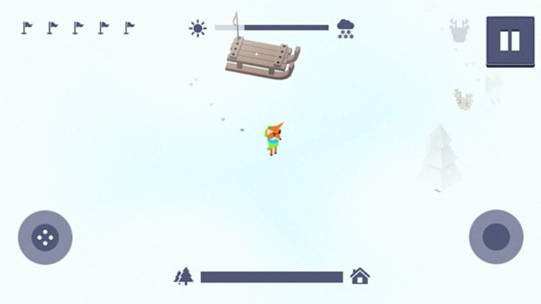 雪夜迷蕩 游戲截圖