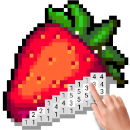 草莓?dāng)?shù)字填色