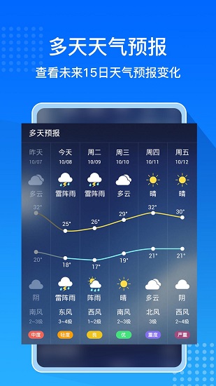 天氣預(yù)報(bào)大字版官方版 v7.2.2 安卓版 3