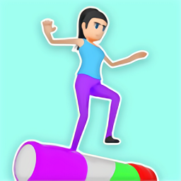 滾木跑酷最新版(Speed Roller)