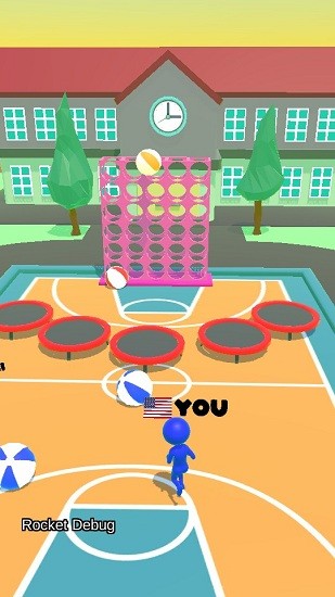 投球達(dá)人競(jìng)技場(chǎng)手游(connect4balloons) v0.1 安卓版 1