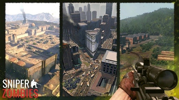 狙擊手僵尸中文版(Sniper Zombies) v1.45.0 安卓版 1