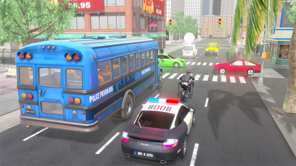 警察運(yùn)輸囚犯模擬器游戲