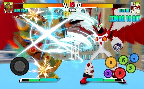 終極格斗競(jìng)技場(chǎng)手機(jī)版(Super Hero Alien Battle Force Ultimate Fight Arena) v2 安卓版 0