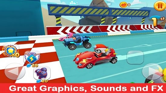 兒童超人卡丁車最新版 v1.2 安卓版 0