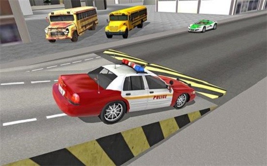 市警察駕駛汽車模擬器游戲