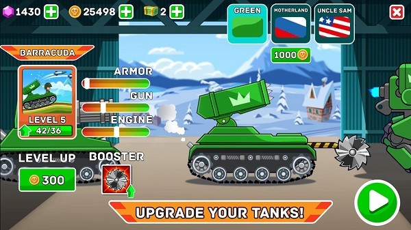 鋼鐵之丘最新版本(hills of steel) v6.5.1 安卓版 1