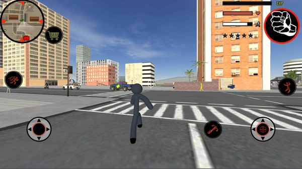 火柴人黑豹繩索英雄中文版 火柴人黑豹繩索英雄游戲