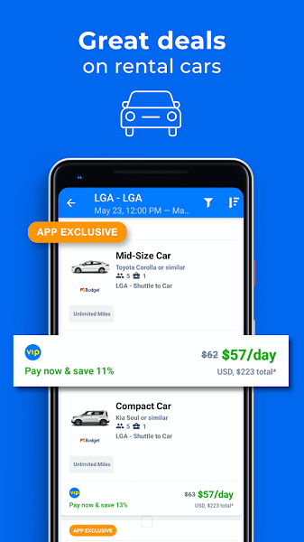 priceline訂機票 v5.2.233 安卓版 2