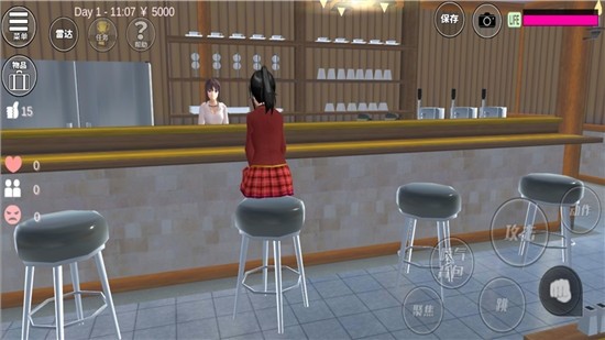 櫻花女生校園模擬器中文版(SAKURA SchoolSimulator) v1.039.05 安卓版 3