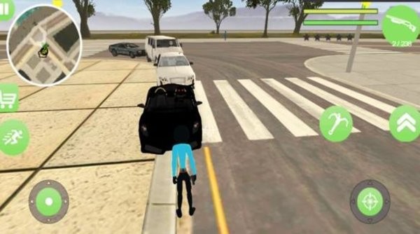 美國警察火柴人繩索英雄游戲 美國警察火柴人繩索英雄手游