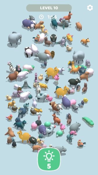 動物配對游戲