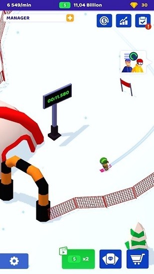 空閑滑雪大亨最新版 v0.8 安卓版 0
