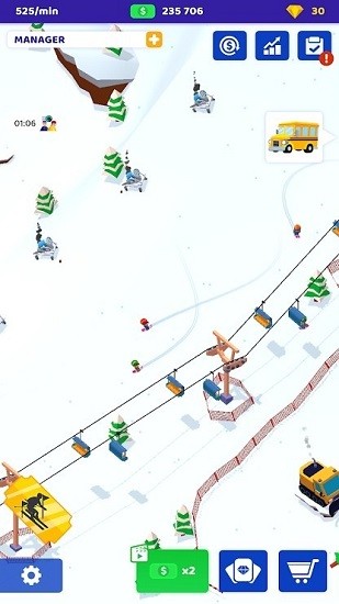 空閑滑雪大亨最新版 v0.8 安卓版 3