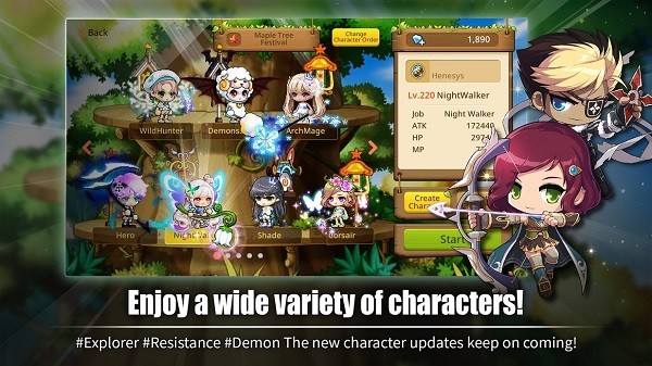 maplestory m官方版 v1.7600.3119 安卓版 1