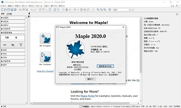 maple2020軟件 中文版 0