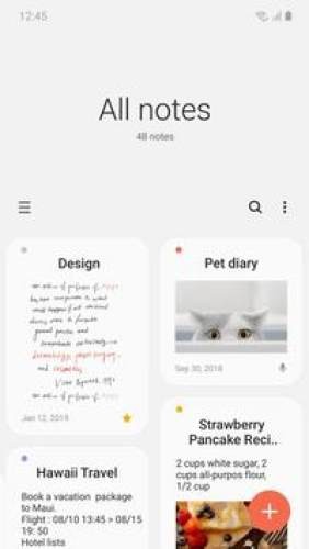 samsung notes apk(三星筆記app) v4.9.06.2 安卓版 0