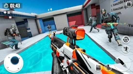 反恐射擊3d中文版0