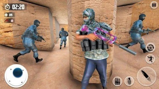 反恐射擊3d中文版1