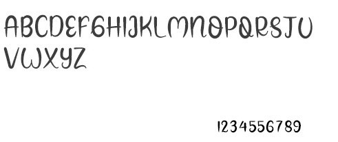 lemon rolls字體