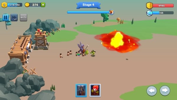 城堡沖刺3d游戲