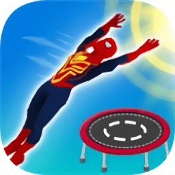 超級英雄翻身跳(Spider Flip Jump)