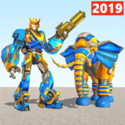 象獅機(jī)器人變形(Elephant Robot Vs Lion Robot)