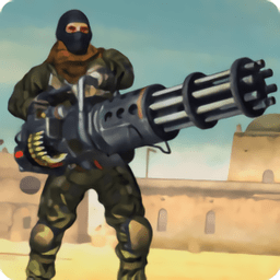 沙漠槍手戰(zhàn)場游戲(Desert Gunner Battlefield Machine Gun Game)