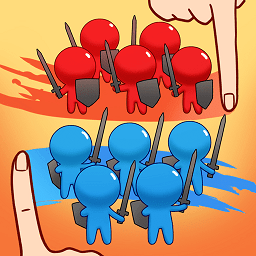 畫(huà)出一隊(duì)兵小游戲