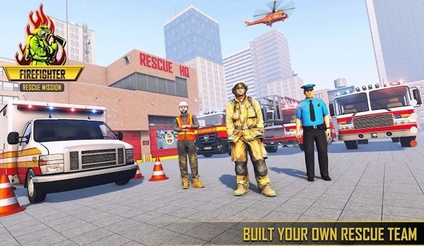 消防隊員模擬器(FireFighter Game)0