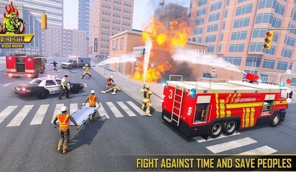 消防隊員模擬器(FireFighter Game)1
