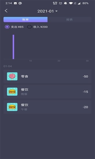 倒時記賬app v1.0 安卓版 2