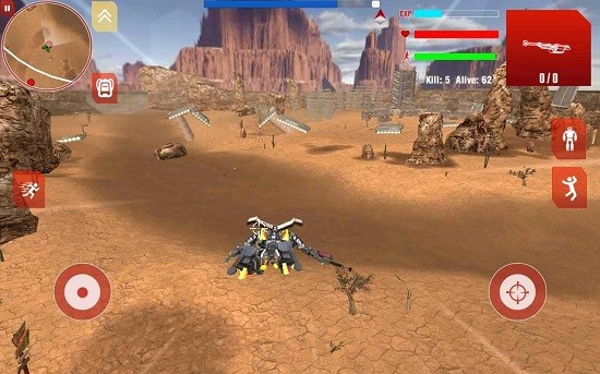 皇家機器人吃雞戰(zhàn)場游戲 v1.3 安卓版 1