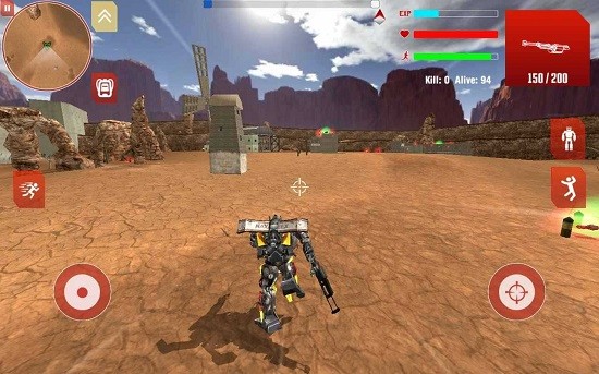 皇家機器人吃雞戰(zhàn)場游戲 v1.3 安卓版 0