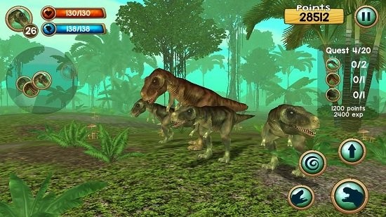 恐龍狩獵求生游戲 v1.2 安卓版 0