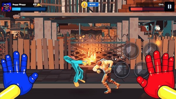 大塊頭格斗游戲(Huggy Wuggy Street Fighter) v4 安卓版 1