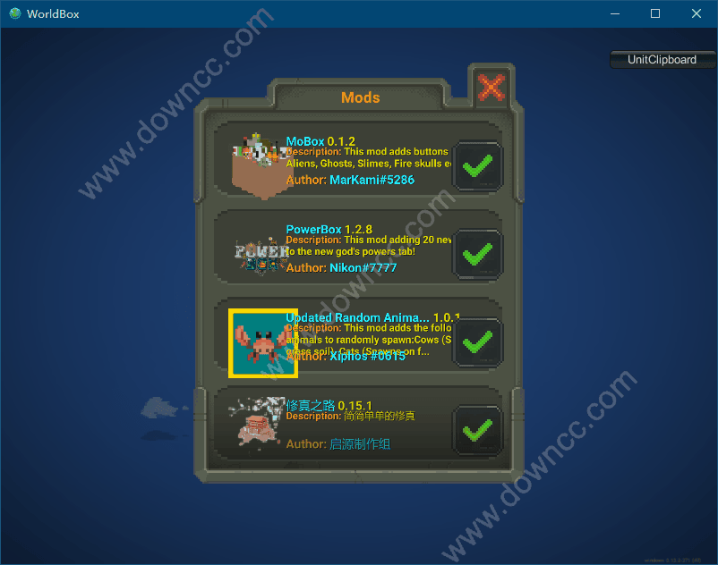 世界盒子修仙mod整合包 v0.15.1 綠色版 3