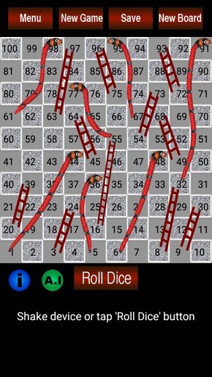 蛇和梯子游戲 蛇和梯子手機版