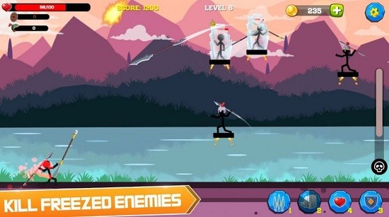 戰(zhàn)斗火柴人弓箭手英雄游戲(Stickman Archer Hero) v1.0 安卓版 1