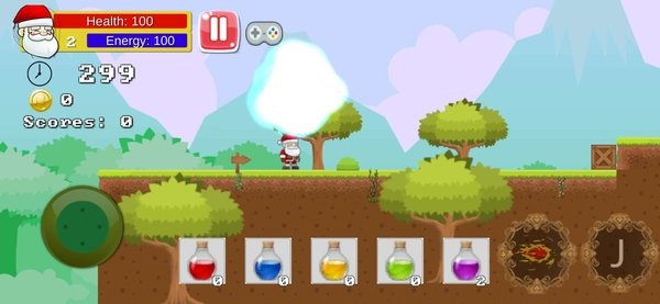 超級圣誕老人游戲 超級圣誕老人無限金幣版