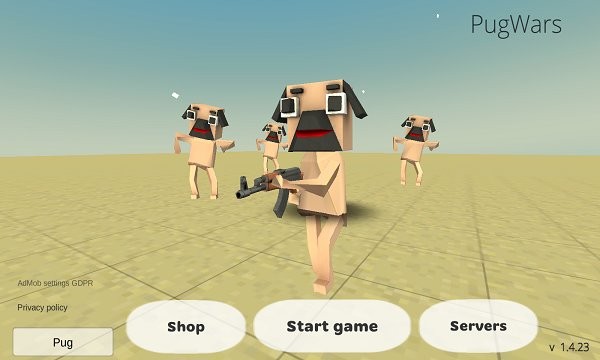 哈巴狗大戰(zhàn)(PugWars) v1.4.23 安卓版 0