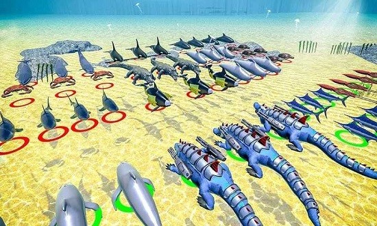 海洋動(dòng)物王國保衛(wèi)戰(zhàn)戰(zhàn)爭模擬器 v1.0.5 安卓版 0