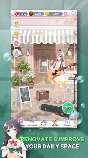 吉他女孩比賽3(Guitar Girl Match3) v1.0.1 安卓版 0