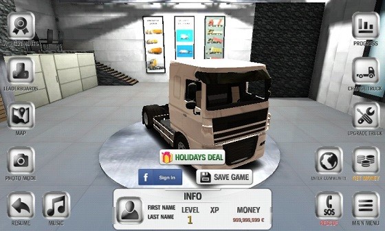 英國(guó)卡車模擬(Truck Simulator Europe) v0.9 安卓版 0