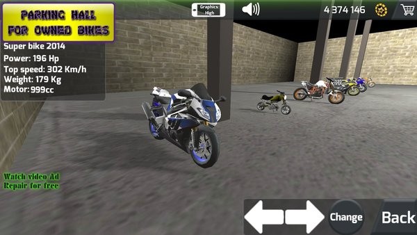 摩托車飆車(Motorbike Drag racing) v11 安卓版 0